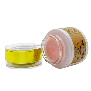 Crème Visage Éclaircissante Extra Forte 24K Or Sans Taches SPF 50 pour Taches Noires, Cicatrices d'Acné, Coups de Soleil, Eczéma, Rides – Embellissante et Renouvelante (OEM) - Product Image 4