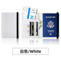 Etui de passeport australien écologique en cuir PU avec bande élastique et design italien