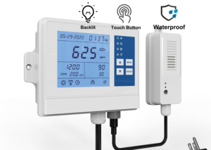 Contrôleur intelligent de <span class=keywords><strong>CO2</strong></span>, contrôle automatique de l'alimentation en gaz <span class=keywords><strong>CO2</strong></span> pour les plantes, moniteur et contrôleur de <span class=keywords><strong>CO2</strong></span> pour salle de culture - Product Image 2