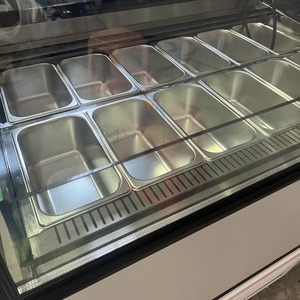 <span class=keywords><strong>Vitrine</strong></span> Réfrigérée Commerciale à Porte Vitrée <span class=keywords><strong>pour</strong></span> Gelato et Crème Glacée Italienne Économe en Énergie <span class=keywords><strong>pour</strong></span> Boulangerie - Product Image 2