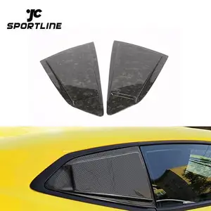 คาร์บอนปลอมหน้าต่างด้านหลัง Fender Vents สำหรับ Chevrolet Camaro 16-18