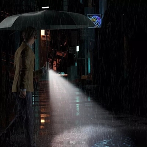 Parapluie pliant automatique avec Led, grand format, résistant au vent, Parasol d'extérieur, Portable, pour hommes et femmes, g - Product Image 3