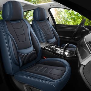 Funda de Asiento de Coche de Cuero Marcan, Nueva, Impermeable, Resistente, Juego Completo Universal para Cinco Plazas, Funda de Asiento de Coche de Lujo para Todas las Estaciones - Product Image 4