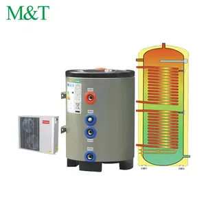 M & T Supply Réservoir d'eau chaude domestique autoportant 50L 100L 200L 300L Warmwasser Wrmepumpe Réservoir de pompe à chaleur à source d'air