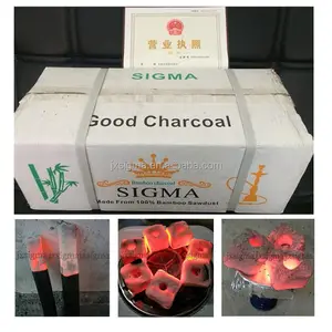 Sigma A grade High Temperature Long Time Burning Bbq Machine Made sigma charcoal supplier