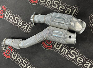 Los tubos de bajada de escape de S58 G80 M3, G82 M4 y S58 están hechos de acero inoxidable 304 TIG de alto rendimiento - Product Image 4