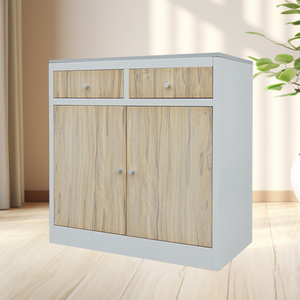 New Model Modern Knock-down Kitchen <strong>Cabinets</strong> Electrostatic Durable Powder Coating <strong>Cheap</strong> <strong>Pantry</strong> Cupboard Design Home Dining - Product Image 4