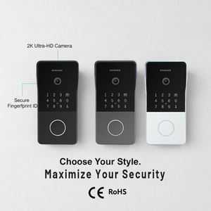 Videoportero Inteligente <span class=keywords><strong>WiFi</strong></span> Tuya 2K con Reconocimiento Facial, Cámara Exterior IP65 con Visión Nocturna, Sistema de Intercomunicación para 6 Habitaciones - Product Image 2