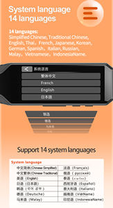 Stylos traducteurs portables MD07 prennent en charge la traduction multilingue, appareil de traduction chinois, japonais, espagnol, malais - Product Image 5