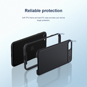 Nillkin CamShield Pro Case for iPhone <span class=keywords><strong>SE</strong></span> 2020 Camera privicy for iphone case Non-slip mobile phones case - Product Image 4
