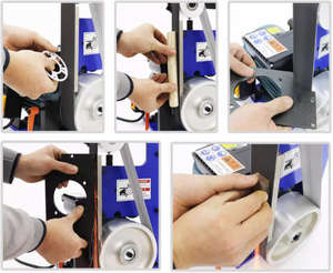 Hengyun 915*50 1.5 KW Motor para Lijadora Vertical y Horizontal de Acero al Carbono, Fácil de Operar, 1 Año de Garantía, 39 kg, 430x420x300 mm - Product Image 6