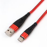 Cables de Carga Rápida para Teléfono de Alta Calidad de 1 m, 2 m, 3 m, Baratos, 3A, Bajo Precio, USB Tipo C