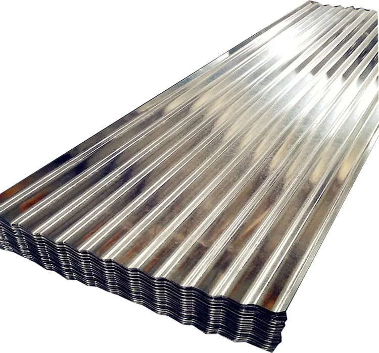 亜鉛メッキ鋼の鋼工場価格段ボールGi屋根シートibrシート屋根ソーラーパネルの標準サイズ