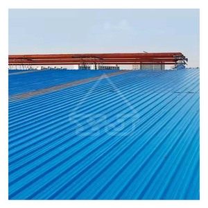 Yujing Panneaux de toit en tuiles pliées UPVC de style traditionnel <span class=keywords><strong>extérieur</strong></span> Garantie de 5 ans et plus résistante à la chaleur pour <span class=keywords><strong>l</strong></span>'<span class=keywords><strong>isolation</strong></span> des entrepôts - Product Image 6