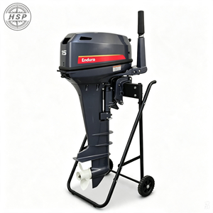 Motor Fuera de Borda de 15hp y 2 Tiempos en Stock, Motor Marino Refrigerado por Agua Compatible con Yamaha - Product Image 4