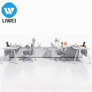 โต๊ะทำงานปรับระดับความสูงได้ รุ่นอุตสาหกรรม ทำจากไม้และโลหะ ยี่ห้อ LIWEI สำหรับใช้งานที่บ้านและสำนักงาน ทันสมัย แข็งแรง ทนทาน - Product Image 2