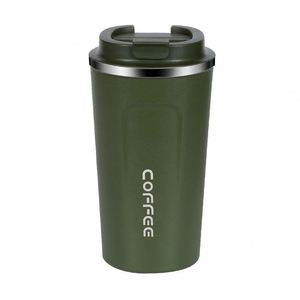 โลโก้ BPA FREE เป็นมิตรกับสิ่งแวดล้อม ทนทาน ขนาด 380 มล. 510 มล. แก้วน้ำเก็บความร้อนสุญญากาศ สแตนเลส 304 พร้อมฝาปิด สำหรับกาแฟและน้ำ  แบบกำหนดเองได้ - Product Image 4