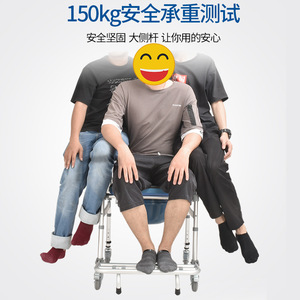 Silla de Inodoro con Ruedas Wei Yikang para Personas Mayores, Uso Hospitalario, Silla de Cuidado en el Hogar, KDB631A01LY03KDB631B01LY03 - Product Image 5