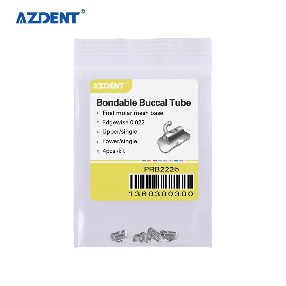 Baistra Forniture Azdent ° Bondable Edgewise Tubo Buccale Ortodontico