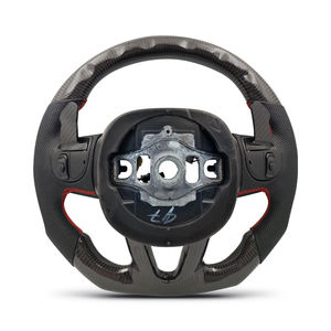 Volant LED en fibre de carbone personnalisé pour Dodge Charger Challenger Durango <span class=keywords><strong>SRT</strong></span> Hellcat Jeep Grand Cherokee <span class=keywords><strong>Trackhawk</strong></span> 2014-2024 - Product Image 2