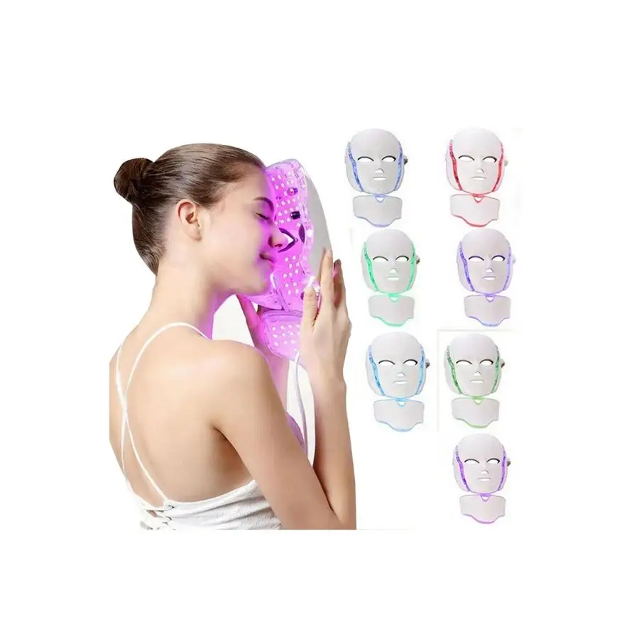 2021 Newest Portable 7 Color Photon Beauty Led Face Mask For Face Firming