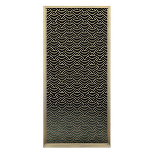 Nhôm tấm khắc Đồng rỗng nhập cửa nhập màn hình tùy chỉnh kim loại phân vùng ngoài trời Patio trang trí - Product Image 1