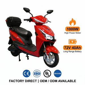 มอเตอร์ไซค์ใหม่ของ EU พร้อมสายไฟทนไฟ กันน้ำและกันฝุ่น แบตเตอรี่ลิเธียม 72V กำลังไฟ 2000W ความเร็ว 85 กม./ชม. - Product Image 1