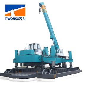 Hincadora hidráulica estática ZYC de T-works, de bajo ruido, adecuada para hospitales, escuelas y zonas urbanas. - Product Image 1