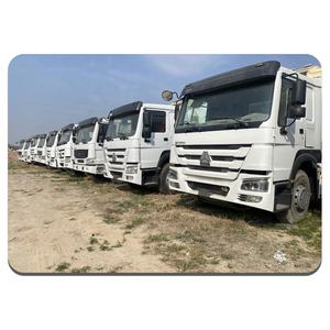 SAIL chine 6X4 40 tonnes HOWO 371 chauffeur d'occasion camion remorquage conteneur remorque tracteur camions prix de la tête - Product Image 1