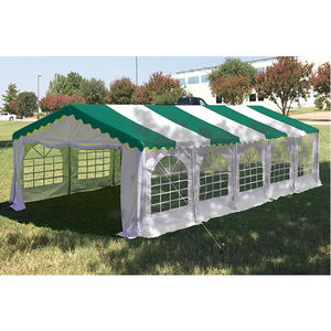 Tente de réception extérieure grande capacité avec structure en aluminium, 20x30 40x80, chapiteau commercial pour mariages avec parois latérales amovibles - Product Image 6