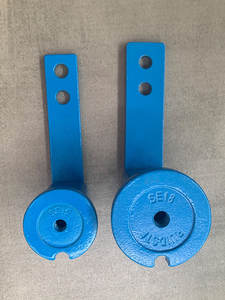 RUIDSTE Disque en aluminium à ressort en caoutchouc flexible SE15 Remplacement OEM <span class=keywords><strong>RE20</strong></span> RE010020 Tendeur de chaîne industriel automatique - Product Image 2