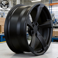 Jantes en alliage forgées sur mesure Maxtera à 5 branches style rotor pour voitures AUDI A4 A5 A6 A7 A8 S3 S4 S5 S6 S7 RS3 RS4 RS5 RS6