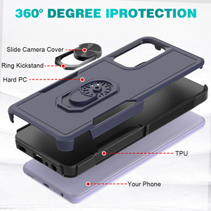 Haute Qualité TPU + PC 2 en 1 Béquille Antichoc Protecteur <span class=keywords><strong>Housse</strong></span> pour <span class=keywords><strong>Samsung</strong></span> <span class=keywords><strong>Galaxy</strong></span> A52 5G A16 A26 A36 A56 A52S - Product Image 4