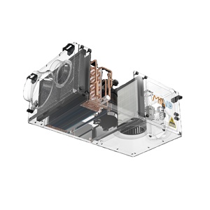 250m3/h <span class=keywords><strong>pompe</strong></span> à eau déshumidificateur d'air frais maison unité d'humidité inférieure HRV ventilation de récupération de <span class=keywords><strong>chaleur</strong></span> pour la maison - Product Image 6