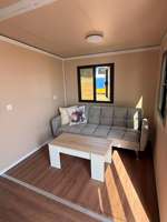 Moducube – Maison Modulaire Préfabriquée en Bois à Installation Rapide avec Panneaux Solaires, Idéale pour Dortoir, Appartement, Hôtel, Villa