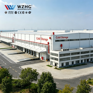 Entrepôt de Réfrigération Industrielle Multifonctionnel à Structure Galvanisée, Service Complet, Sans Colonne, pour Entreprise de Logistique - Product Image 1