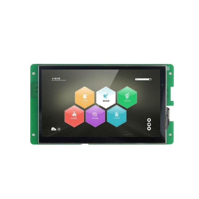 Industrial10 Inch LCD Capacitive Touch Screen Monitor For MODBUS RTU guangzhou vending machine lcd open cell