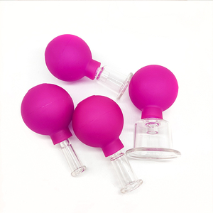 4 pièces couleur silicone boule <span class=keywords><strong>verre</strong></span> <span class=keywords><strong>hijama</strong></span> tasses vide Massage thérapie ventouses dispositif <span class=keywords><strong>ventouse</strong></span> <span class=keywords><strong>verre</strong></span> ventouses ensemble pour corps Fa - Product Image 3