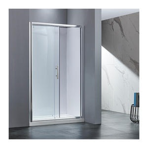 कारखाने थोक एल्यूमीनियम मिश्र धातु स्लाइडिंग शॉवर रूम विभाजन के लिए सीधे डिजाइन के साथ कारखाने थोक एल्यूमीनियम मिश्र धातु स्लाइडिंग शॉवर रूम विभाजन - Product Image 4