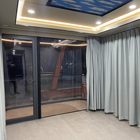 Maison capsule modulaire en acier préfabriqué moderne de luxe avec des caractéristiques anti-humidité et anti-corrosion pour une utilisation en bureau, hôtel, jardin