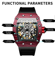 En stock 1 pièce, logo personnalisé, 50 pièces, Binbond J7751 7751, fabricant OEM ODM, design de cadran de luxe, montre mécanique pour homme