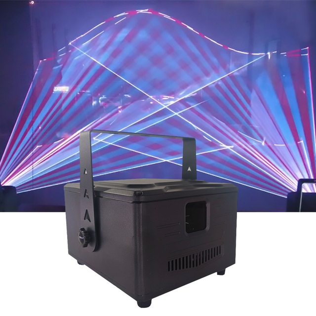 Colorful Three-dimensional Animation DJ Equipment Disco Party Laser Light with Fluorescent Light Source