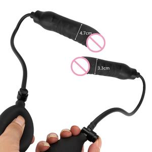 Juguetes sexuales inflables con tapón <span class=keywords><strong>Anal</strong></span> para mujeres y hombres, <span class=keywords><strong>bolas</strong></span> anales dobles de silicona, tapón <span class=keywords><strong>Anal</strong></span>, entrenador de expansión, consolador <span class=keywords><strong>dilatador</strong></span> <span class=keywords><strong>Anal</strong></span>, juguete sexual para adultos - Product Image 3