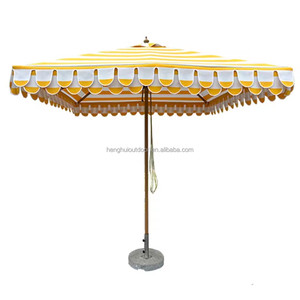 Parasols de jardin en aluminium pour café en plein air, parasols de plage, parasols de piscine d'hôtel, parasols de bord de mer, parasols en forme de coquille Saint-Jacques - Product Image 5