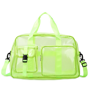 Sac de sport et de voyage de luxe en PVC personnalisé avec logo, imperméable, léger, créatif, pour activités de plein air, natation et gym - Product Image 3