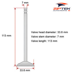 560017 60811153 7766564 AR32101 วาล์วไอดีเครื่องยนต์สําหรับ ALFA ROMEO 145 146 156 Spider 166 GTV - Product Image 2
