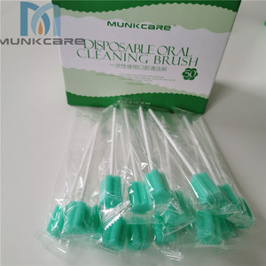 MUNKCARE แปรงทำความสะอาดช่องปากแบบใช้แล้วทิ้ง 30 ชิ้น ฟองน้ำสีชมพูสำหรับดูแลช่องปาก - Product Image 4