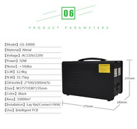 Machine commerciale de parfum de diffuseur d'huiles essentielles de grand espace de logo personnalisé