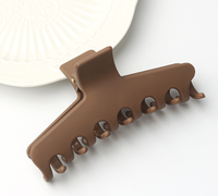 Pince à cheveux en silicone de 11 cm, élégante et simple, grande pince à cheveux en silicone avec de nombreux clips à cheveux
