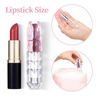Atomiseur de parfum de voyage de luxe personnalisé, vide, mini 5 ml, rechargeable, à remplissage par le bas, avec pulvérisation fine, ouverture facile, en PVC JX